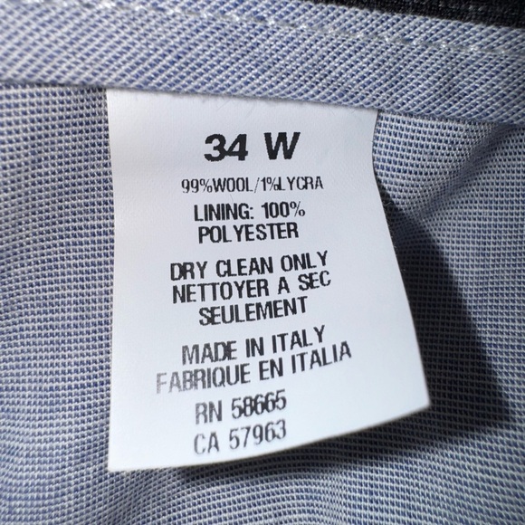 Ted Baker Jerome pant Gray Trousers. Size 34. NWT - Picture 10 of 11